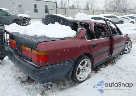 1990 Honda Accord Dx/Lx из США, поврежденный, VIN 1HGCB7545LA038688